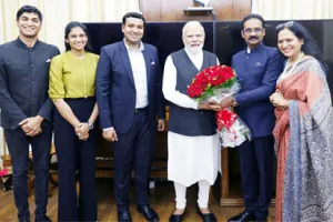 एलपीयू चांसलर व राज्यसभा सांसद डॉ. मित्तल प्रधानमंत्री मोदी से मिले