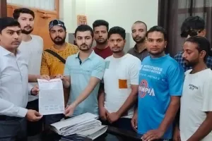 फायर स्टेशन स्थापित कराने की मांग, सौंपा ज्ञापन