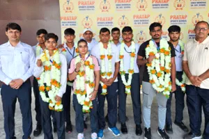 नेशनल वुशु चैम्पियनशिप में प्रताप स्कूल खरखौदा के खिलाड़ियों ने जीते 6 पदक