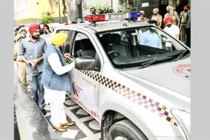 मुख्यमंत्री मान ने 144 गाड़ियों को दी हरी झंडी
