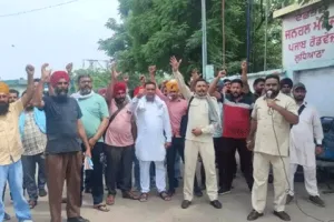 ठेका प्रथा के विरोध में फिर गरजे पंजाब रोडवेज, पनबस और पीआरटीसी कर्मी