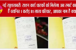 Ration Card Rules Update: नई खुशखबरी: राशन कार्ड धारकों को मिलेगा अब स्मार्ट कार्ड, ये हैं चयनित 1 करोड़ 81 लाख परिवार, आपका नाम है क्या?
