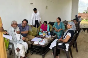 ख्वाजपुर असरकपुर में स्वास्थ्य विभाग ने लगाया पुनः स्वास्थ्य शिविर