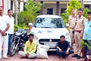 एक किलो 546 ग्राम अफीम व 7 किलो अफीम डोडा चूरा बरामद