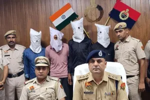 गाड़ी में सवार बिठाकर मारपीट व लूटपाट के चार आरोपी दबोचे
