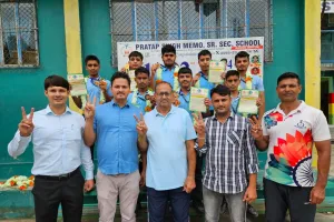 एथलेटिक्स व स्केटिंग प्रतियोगिता में प्रताप स्कूल के खिलाड़ियों ने जीते 19 पदक