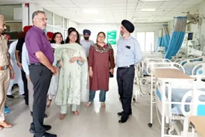 सिविल अस्पताल के 3 अधिकारी निलंबित