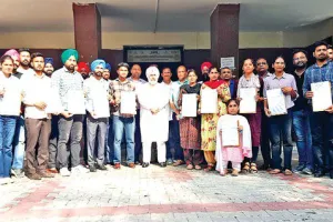 कैबिनेट मंत्री जौड़ामाजरा ने 51 पटवारियों को सौंपे नियुक्ति-पत्र