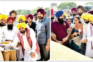 पंजाब में धान की खरीद का आगाज