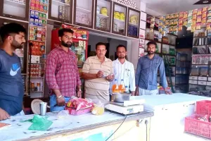 स्वास्थ्य विभाग ने तंबाकू विक्रेताओं के काटे चालान