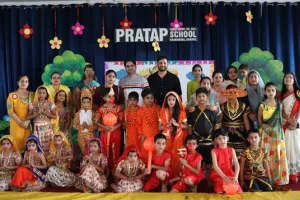 प्रताप स्कूल में मनाया दशहरा पर्व   