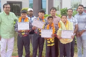हरिद्वार में बिरला स्कूल के खिलाड़ी आर्यन ने जीता स्वर्ण पदक
