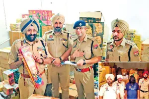 पुलिस चौकस, अवैध पटाखा गोदाम पकड़ा