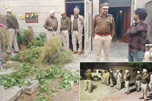 थाना खुइयां सरवर पुलिस ने बढ़ाई सख्ती
