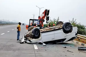 Accident: हादसे में बाल-बाल बचे भाजपा ओबीसी मोर्चा प्रदेश महामंत्री