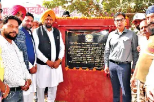 केबिनेट मंत्री ने किया 4.30 करोड़ रू. की सड़क निर्माण परियोजनाओं का उद्घाटन्