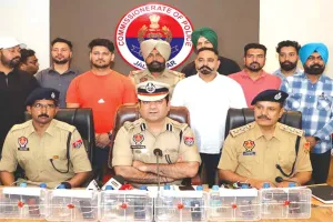 लाहौरिया व विक्की गैंग के चार गैंगस्टर गिरफ्तार