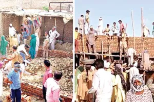 Ashiyana Muhim : डेरा श्रद्धालुओं ने मात्र 10 घंटे में विधवा महिला को बनाकर दिया आशियाना