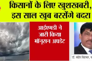 Monsoon 2024: किसानों के लिए खुशखबरी, देशभर में खूब होगी मॉनसूनी बारिश, आईएमडी ने जारी किया मॉनूसन अपडेट