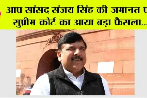 Sanjay Singh Bail: आप सांसद संजय सिंह की जमानत पर सुप्रीम कोर्ट का आया बड़ा फैसला