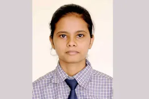 आरोही स्कूल की छात्रा दीक्षा ने खण्ड मे पाया पहला स्थान