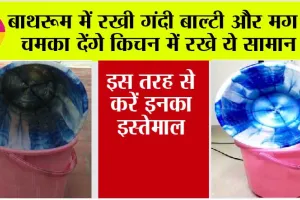 Bathroom Cleaning Tips: बाथरूम में रखी गंदी बाल्टी और मग को चमका देंगे किचन में रखे ये सामान,  इस तरह से करें इनका इस्तेमाल