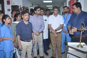 गणेश अस्पताल में लगा नि:शुल्क जांच शिविर