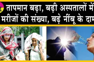 Heatwave Alert : तापमान बढ़ा, बढ़ी अस्पतालों में मरीजों की संख्या, बढ़े नींबू के दाम!