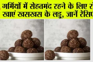 Khaskhas ke laddu: गर्मियों में सेहतमंद रहने के लिए करें खसखस के लड्डुओं का सेवन, स्किन प्रोब्लम से भी मिलेगा छुटकारा