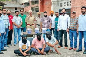 लॉरैंस बिश्नोई व गोल्डी बराड़ के तीन साथी शूटर काबू