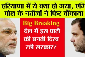 Exit Poll Result 2024: हरियाणा में ये क्या हो गया, एग्जिट पोल के नतीजों ने फिर चौंकाया…देश में इस पार्टी की बनती दिख रही है सरकार?