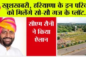 Haryana BPL Family: खुशखबरी, हरियाणा के इन परिवारों को मिलेंगे सो-सौ गज के प्लॉट, सीएम सैनी ने किया ऐलान