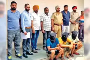 दो किलो हेरोइन, 12 लाख रुपये की ड्रग मनी सहित तीन गिरफ्तार