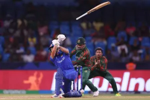 AFG vs BAN: …जब राशिद खान बौखला गए और अपने साथी पर बल्ला फेंक कर दे मारा! जानें क्यों?