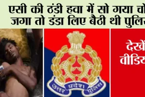 Trending News: गजब, एसी की ठंडी हवा में सो गया चोर, जगा तो डंडा लिए बैठी थी पुलिस, देखें वीडियो
