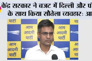 केंद्र सरकार ने बजट में दिल्ली और पंजाब के साथ किया सौतेला व्यवहार: आप