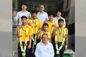 स्टेट ताइक्वांडो चैम्पियनशिप में प्रताप स्कूल के खिलाड़ियों ने जीते 5 पदक