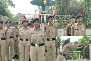 एनसीसी कैडेट्स ने शहीदों को श्रद्धांजलि देकर मनाया कारगिल विजय दिवस