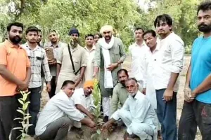 Tree Plantation Campaign : शमशान भूमि में पौधारोपण के साथ महाअभियान का आगाज