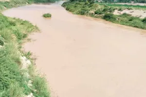 Ghaggar River: घग्गर नदी में बरसाती पानी पहुंचा, किसान खुश