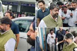 परिवहन मंत्री असीम गोयल ने कैथल नए बस स्टैंड का किया औचक निरीक्षण, शौचालय में नही मिली सफाई, लगाई फटकार