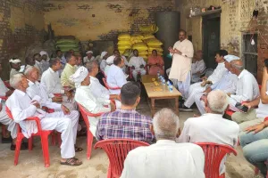 सांसद दीपेन्द्र सिंह हुड्डा कि पदयात्रा का दिया न्योता