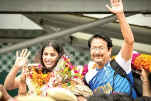 पेरिस ओलंपिक में दो पदक जीतकर लौटी निशानेबाज मनु भाकर ने कही ये बड़ी बात!