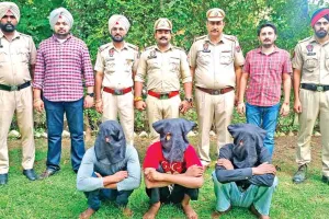 चोर गिरोह के तीन आरोपी गिरफ्तार