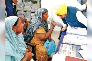 सीएम मान का तहसील में औचक निरीक्षण, जताई संतुष्टि
