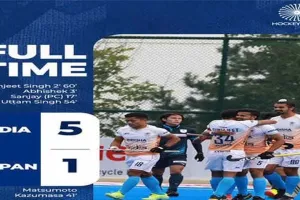 Asian Champions Trophy: एशियन चैंपियंस ट्राफी में भारत ने जापान को 5-1 से हराया