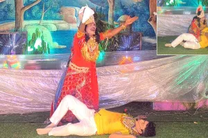 श्रवण लीला देखकर भाव-विभोर हुए श्रद्धालु, श्रीराम का हुआ जन्म