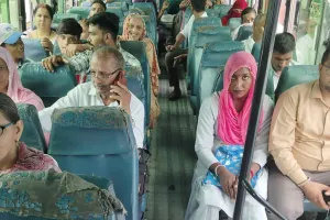 जब नरवाना से कैथल जा रही बस में बन गया चुनावी माहौल