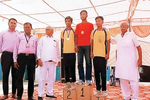 68th District Level Sports Competition: एसएस आदर्श विद्यालय पदमपुर को साइक्लिंग में तीन गोल्ड मैडल