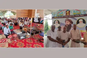 ब्लॉक स्तरीय नामचर्चा में सच कहूँ विजेताओं को इनाम वितरित किए